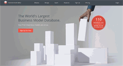 Desktop Screenshot of businessmodelgallery.com